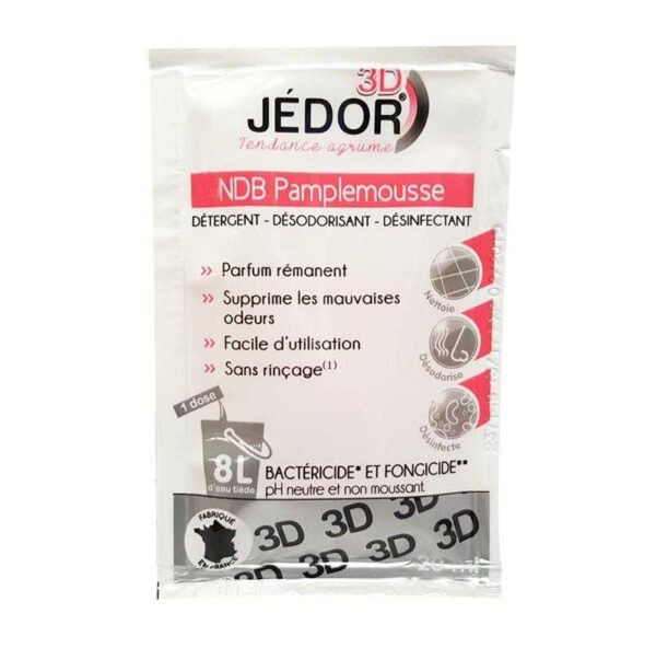 Jedor 3d detergent 250 dosettes de 20ml - parfum au choix - HYDRACHIM - Détergents sol – Image 4