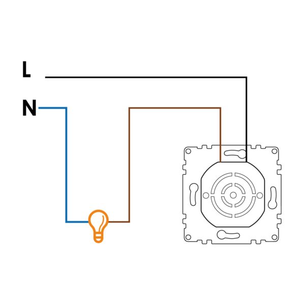 Potentiomètre 40-600W - EP Noir - Ledme - EP-36-B – Image 2