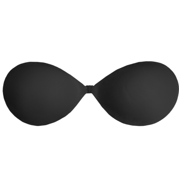 BYE-BRA - SOUTIEN-GORGE INVISIBLE NOIR BONNET A - – Image 2