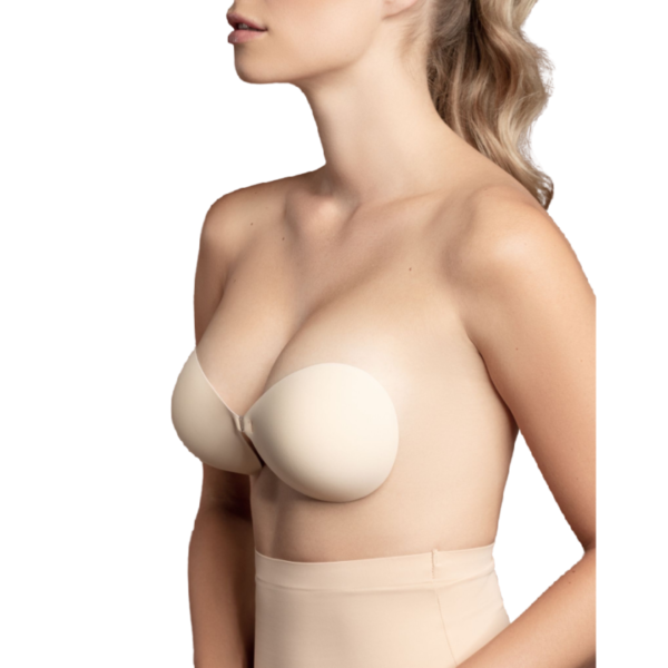 BYE-BRA - SOUTIEN-GORGE INVISIBLE BEIGE BONNET B -