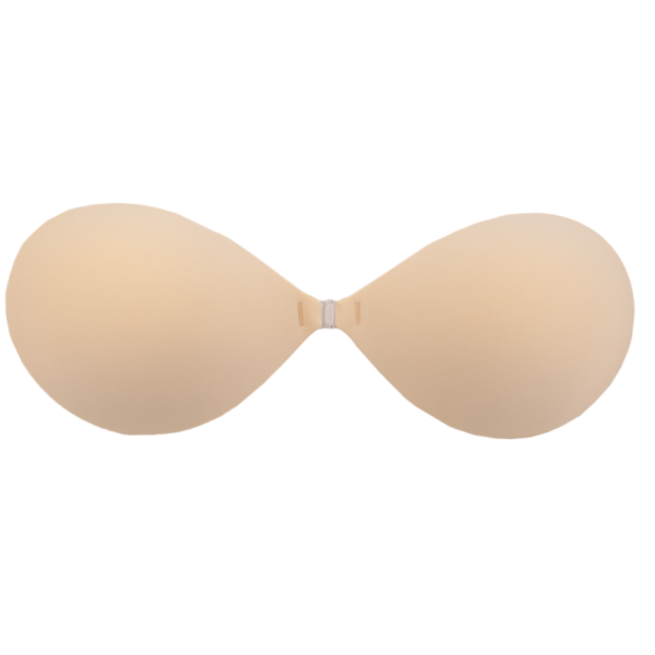 BYE-BRA - SOUTIEN-GORGE INVISIBLE BEIGE BONNET B - – Image 3