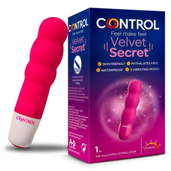 CONTROL - MINI STIMULATEUR SECRET VELOURS -