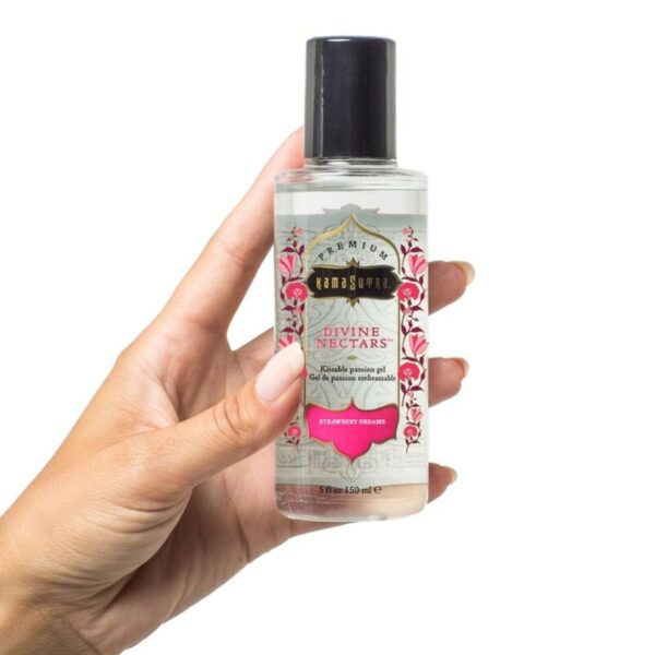 KAMASUTRA - LUBRIFIANT RÊVE DE FRAISE DIVINE NECTARS 150 ML - – Image 2
