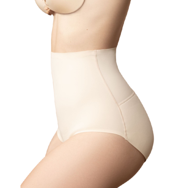 BYE-BRA - CULOTTE HAUTE AVEC REMBOURRAGE DES FESSES TAILLE M - – Image 2