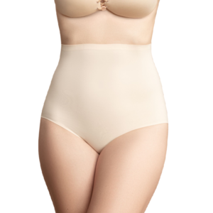 BYE-BRA - CULOTTE HAUTE AVEC REMBOURRAGE DES FESSES TAILLE L -