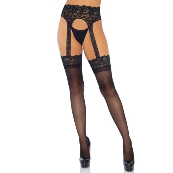 LEG AVENUE - BAS  JARRETELLES OPAQUE TAILLE UNIQUE - – Image 2