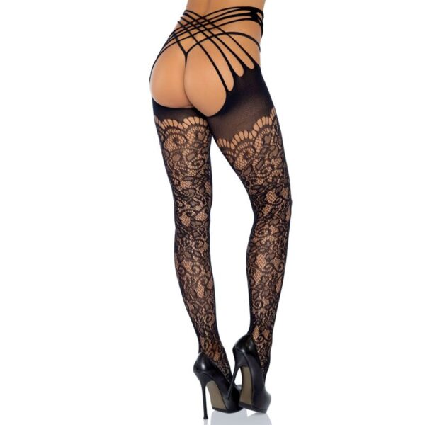 LEG AVENUE - COLLANT ENVELOPPANT CROTHLESS TAILLE UNIQUE - – Image 3