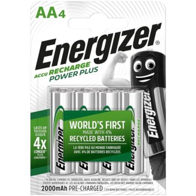 ENERGIZER - PILES RECHARGEABLES AA4 BLISTER 4 -