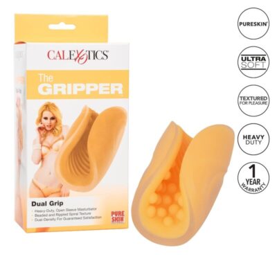 CALIFORNIA EXOTICS - MASTURBATEUR  GRIP PERLÉ ORANGE -