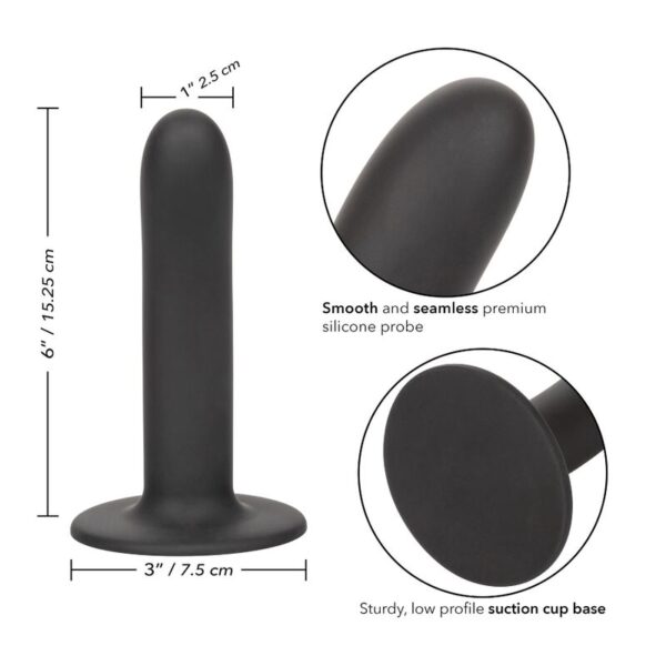 CALIFORNIA EXOTICS - BOUNDLESS DILDO 15.25 CM COMPATIBLE HARNAIS LISSE - – Image 3