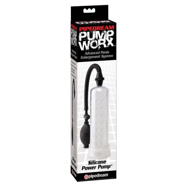 PUMP WORX - SILICONE POWER PUMP CLEAR - – Image 2