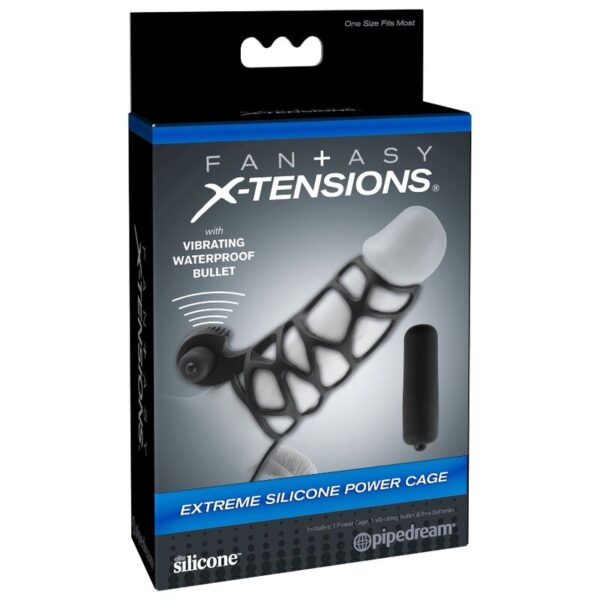 FANTASY X- TENSIONS - CAGE DE PUISSANCE EN SILICONE EXTRÊME - – Image 4