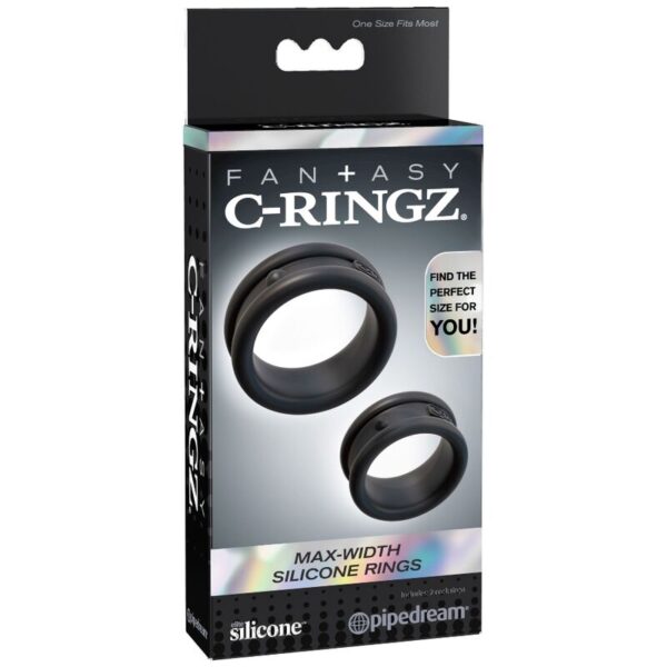 FANTASY C-RINGZ - BAGUES EN SILICONE MAX / LARGE - – Image 4