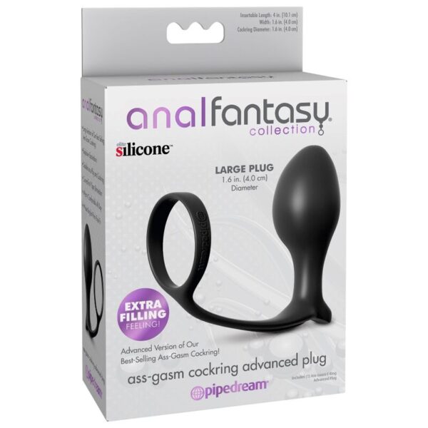 ANAL FANTASY - COLLECTION ASS-GASM ADVANCED ANNEAU AVEC PLUG ANAL - – Image 5