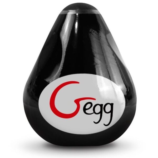 G-VIBE - OEUF MASTURBATEUR TEXTURÉ RÉUTILISABLE NOIR - – Image 2
