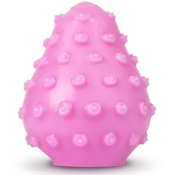 G-VIBE - MASTURBATEUR TEXTURÉ RÉUTILISABLE OEUF ROSE -