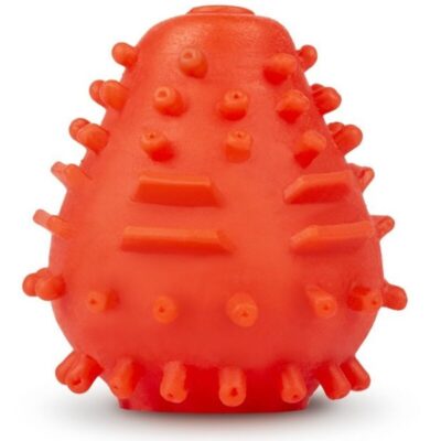 G-VIBE - OEUF MASTURBATEUR TEXTURÉ RÉUTILISABLE ROUGE -