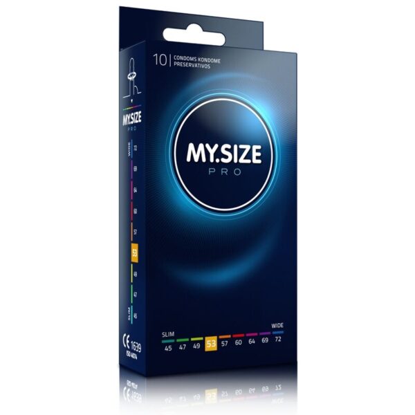 MY SIZE - PRO PRÉSERVATIFS 53 MM 10 UNITÉS -