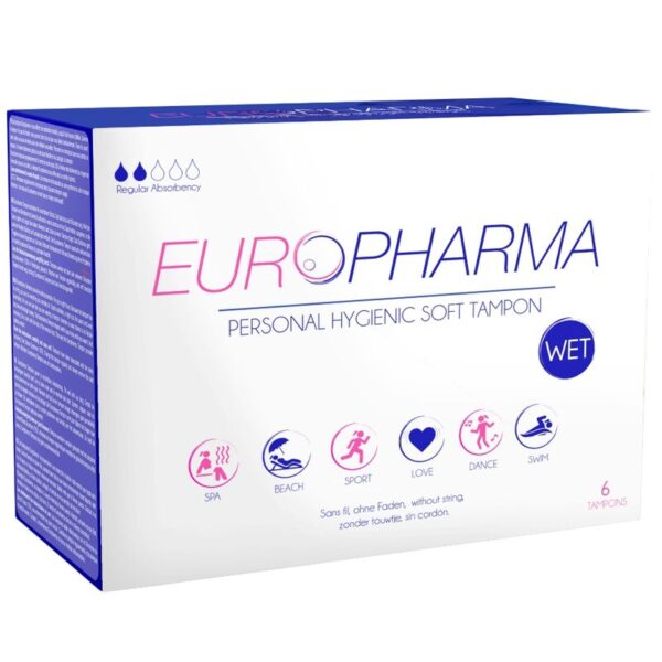 EUROPHARMA - TAMPONS D'ACTION 6 UNITÉS -