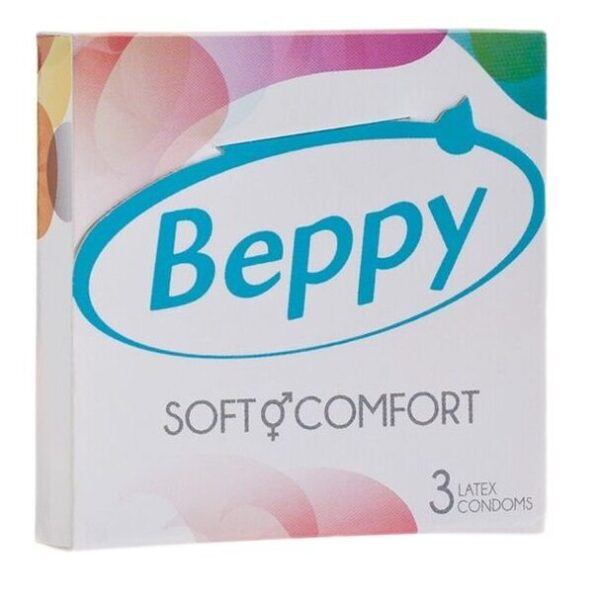BEPPY - DOUX ET CONFORT 3 PRÉSERVATIFS -