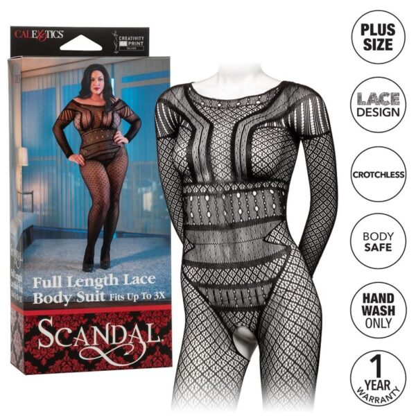 CALIFORNIA EXOTICS - BODY EN DENTELLE GRANDE TAILLE - – Image 3
