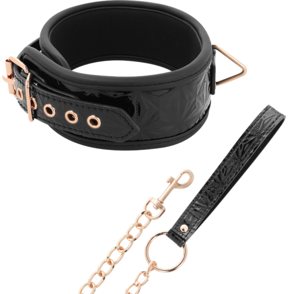 BEGME - BLACK EDITION PREMIUM COLLIER EN CUIR VEGAN -