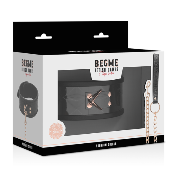 BEGME - BLACK EDITION PREMIUM COLLIER EN CUIR VEGAN - – Image 7