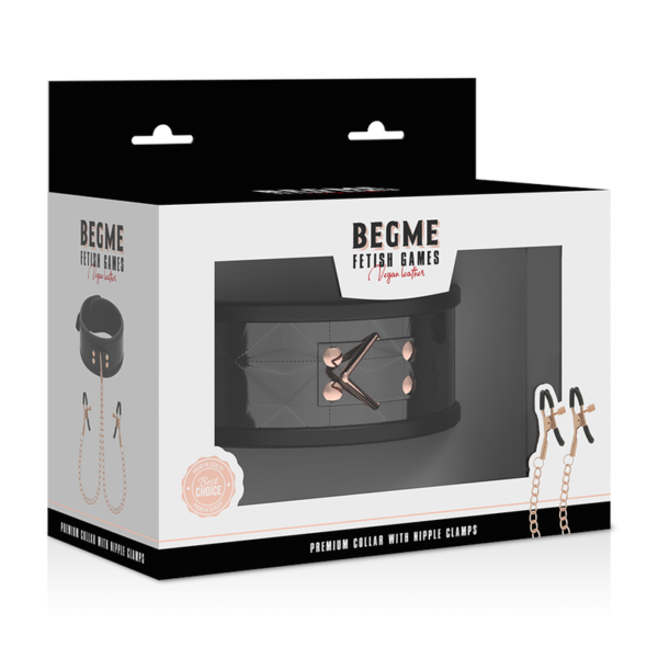 BEGME - BLACK EDITION COLLIER BEGME BLACK EDITION AVEC PINCES À MÉTONS - – Image 7