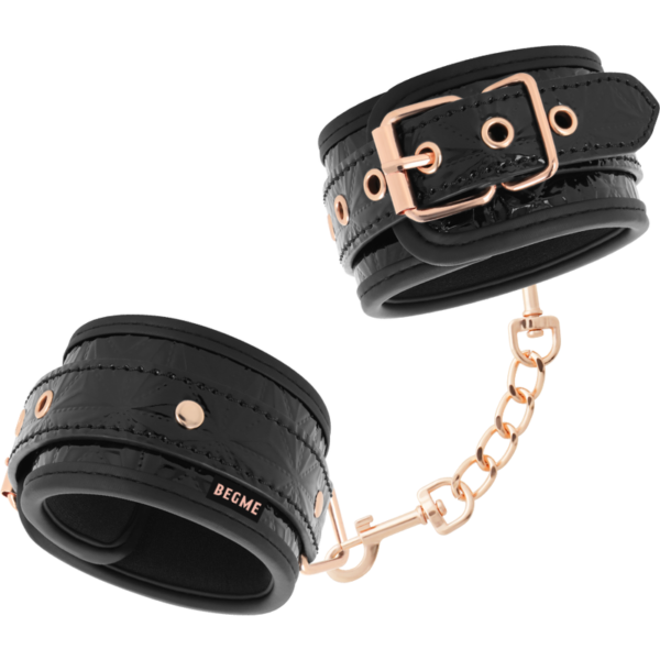 BEGME - BLACK EDITION PREMIUM MENOTTES POUR CHEVILLES -