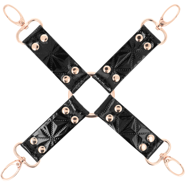 BEGME - BLACK EDITION CRAVATE EN CUIR VEGAN -