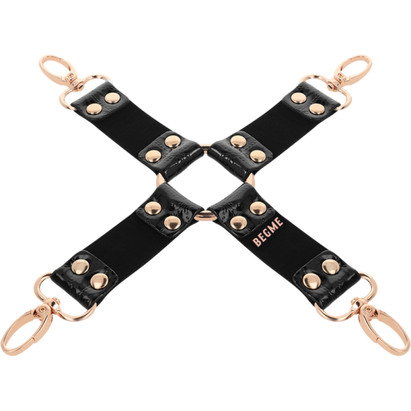 BEGME - BLACK EDITION CRAVATE EN CUIR VEGAN - – Image 4