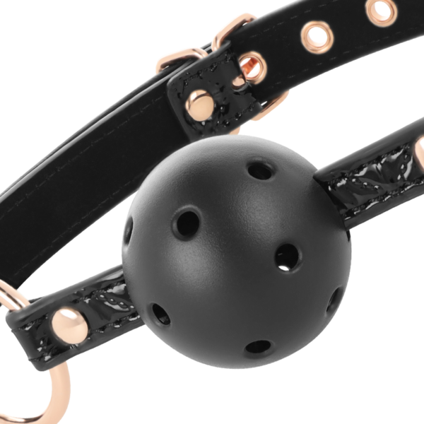 BEGME - BLACK EDITION BALL GAG CUIR VEGAN - – Image 4