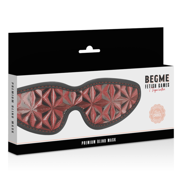 BEGME - MASQUE AVEUGLE PREMIUM ÉDITION ROUGE AVEC DOUBLURE EN NÉOPRÈNE - – Image 7