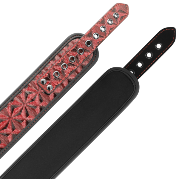 BEGME - COLLIER ÉDITION ROUGE AVEC PINCES  TÉLÉMON AVEC DOUBLURE EN NÉOPRÈNE - – Image 3