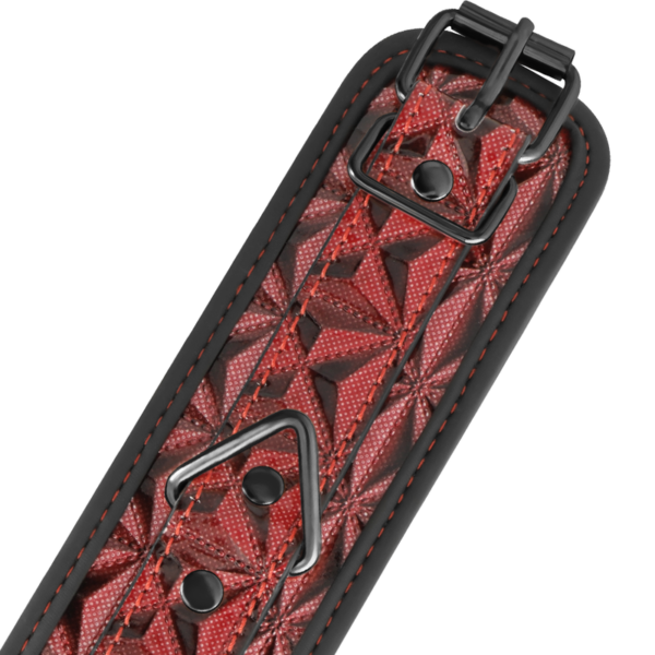 BEGME - MENOTTES PREMIUM ÉDITION ROUGE AVEC DOUBLURE EN NÉOPRÈNE - – Image 6