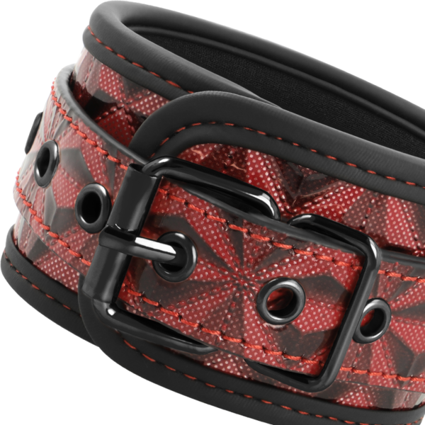 BEGME - MENOTTES PREMIUM ÉDITION ROUGE AVEC DOUBLURE EN NÉOPRÈNE - – Image 3
