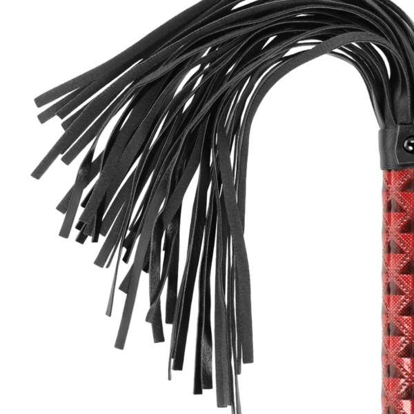 BEGME - FLOGGER EN CUIR VÉGAN ÉDITION ROUGE - – Image 3