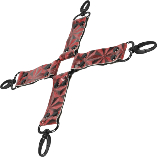 BEGME - CRAVATE DE PORC EN CUIR VÉGAN PREMIUM ÉDITION ROUGE - – Image 3