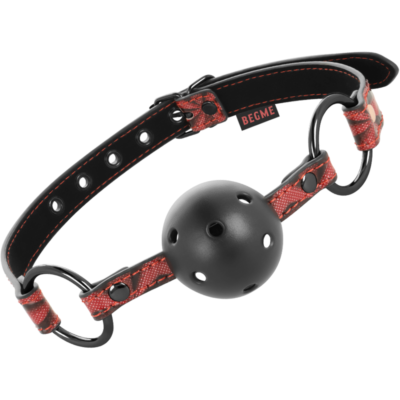 BEGME - MCHOIRE EN CUIR VÉGÉTALIEN RED EDITION -
