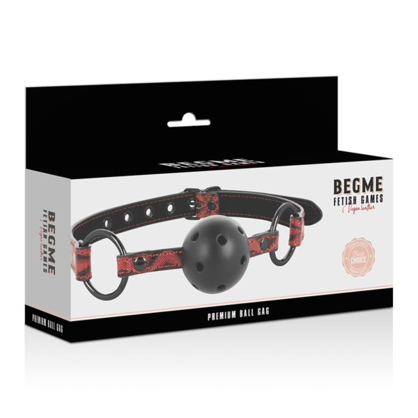 BEGME - MCHOIRE EN CUIR VÉGÉTALIEN RED EDITION - – Image 5