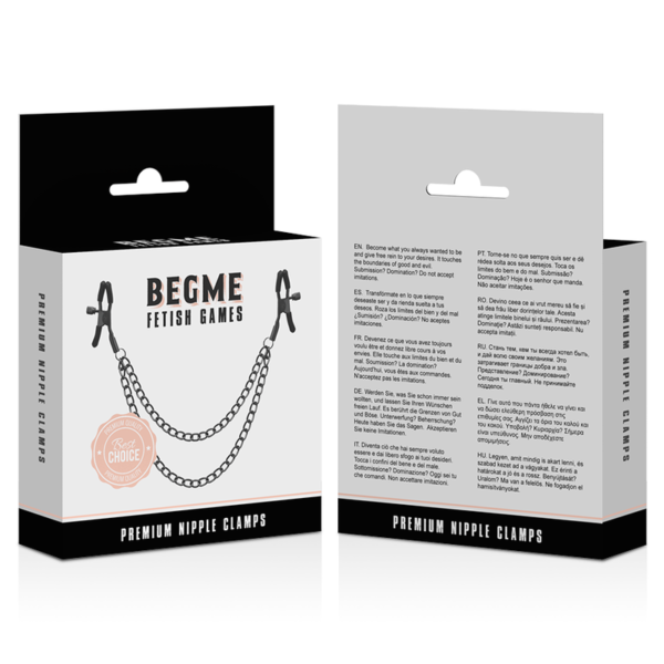 BEGME - PINCES  TAMELON RED EDITION AVEC CHAÎNE - – Image 4