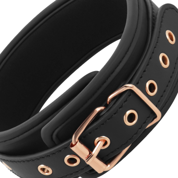 COQUETTE CHIC DESIRE - COLLIER FANTAISIE EN CUIR VÉGAN AVEC BRACELET ET DOUBLURE EN NÉOPRÈNE - – Image 6