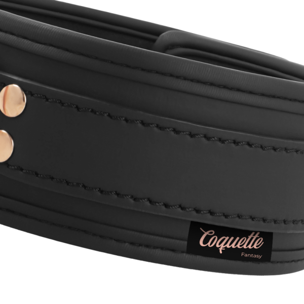 COQUETTE CHIC DESIRE - COLLIER FANTAISIE EN CUIR VÉGAN AVEC BRACELET ET DOUBLURE EN NÉOPRÈNE - – Image 7