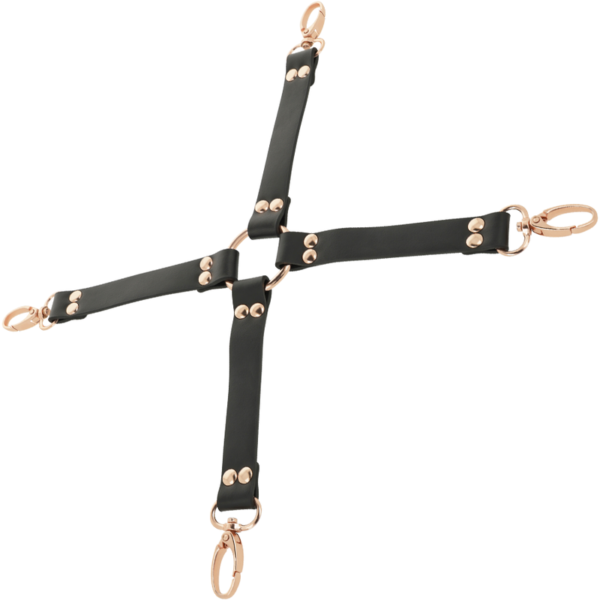 COQUETTE CHIC DESIRE - CRAVATE DE PORC FANTAISIE EN CUIR VÉGÉTAL - – Image 2