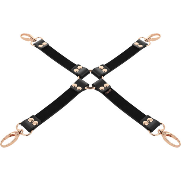 COQUETTE CHIC DESIRE - CRAVATE DE PORC FANTAISIE EN CUIR VÉGÉTAL - – Image 3