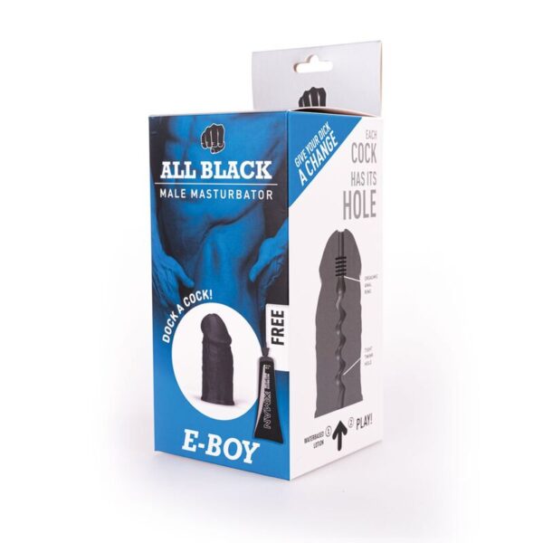 ALL BLACK - MASTUBADEUR E-BOY - – Image 2