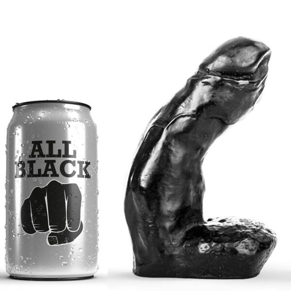 ALL BLACK - GODE RÉALISTE 15 CM -