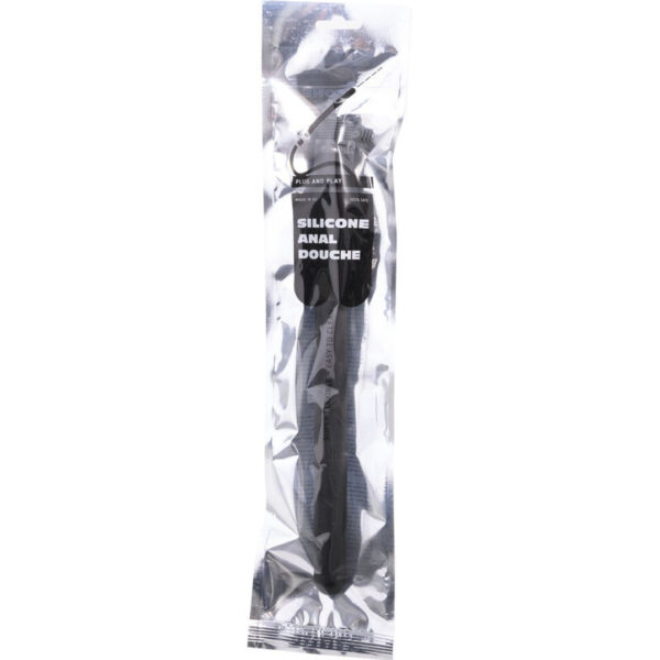 ALL BLACK - DOUCHE ANAL SILICONE 27 CM - – Image 2