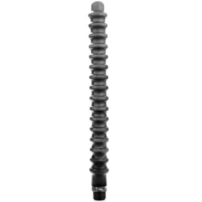 ALL BLACK - DOUCHE ANAL MEGA RIPPLE SILICONE 28,5 CM -