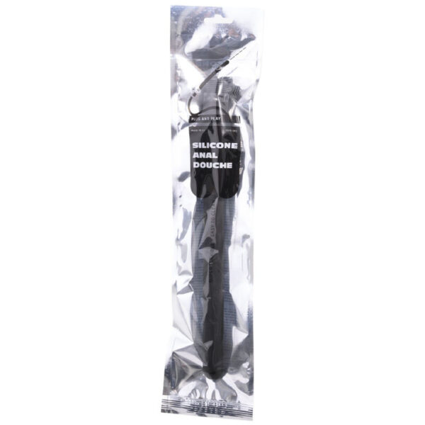 ALL BLACK - DOUCHE ANAL MEGA RIPPLE SILICONE 28,5 CM - – Image 2